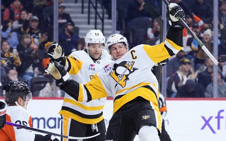 Два гола за Сидни Кросби, доближи клубния рекорд на Лемьо