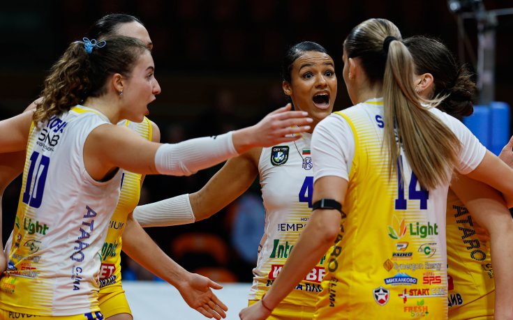 Марица изпусна победата, но взе първа точка в групите на ШЛ по волейбол