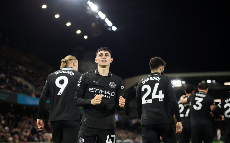 Фулъм - Манчестър Сити 4:5 / Висша лига, 14-и кръг, 02.12.2025 г.