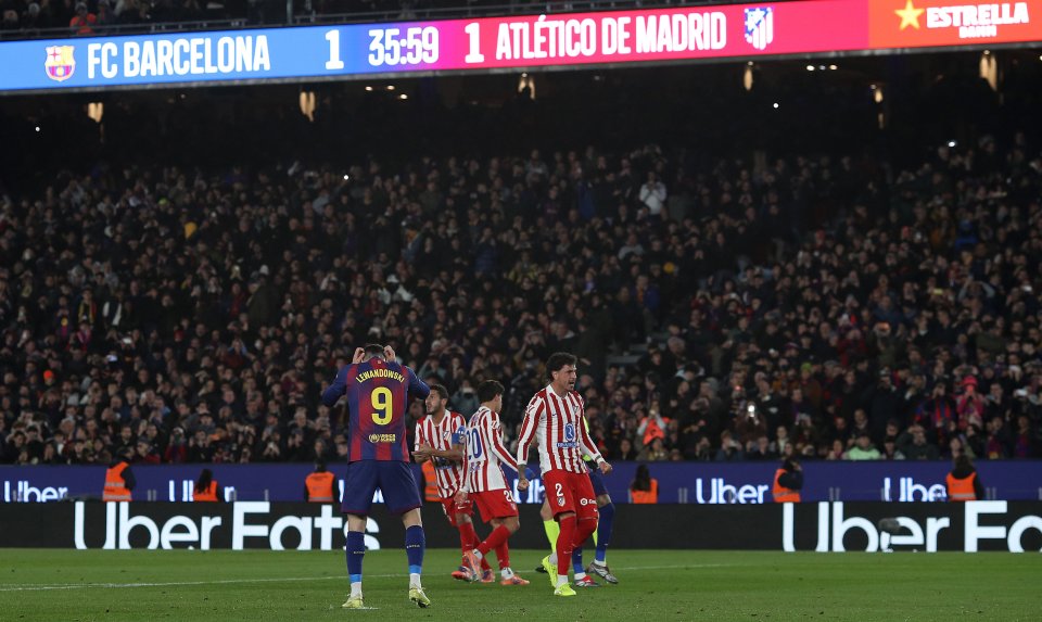 Барселона Атлетико Мадрид1