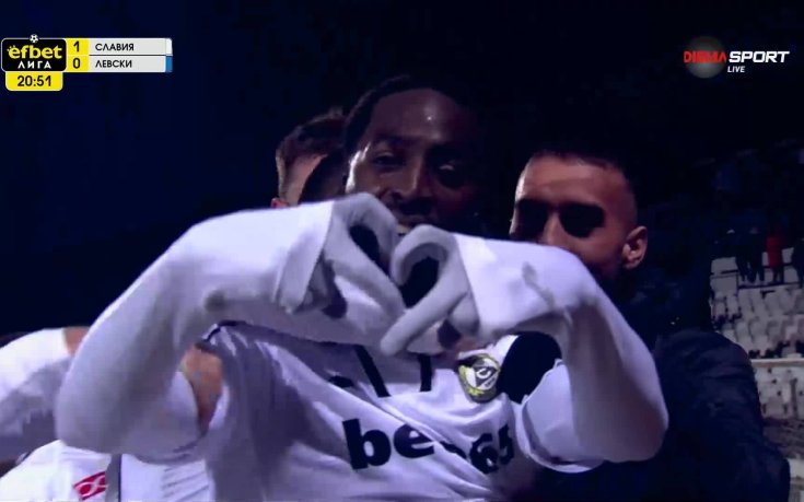 Исак Соле и Славия шокираха Левски