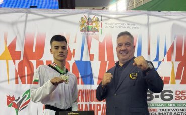 Младият талант Станислав Митков e световен вицешампион по таекуондо