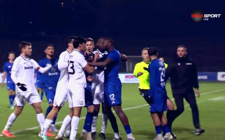 Напрежението в края на дербито нарасна