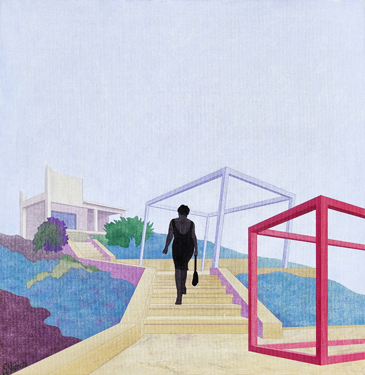 <p>В изложбата са включени произведения, създадени през 2023&ndash;2025 г., сред които: &bdquo;Упражнение със знаме&ldquo;,&nbsp;&bdquo;Отворен интериор&ldquo;,&nbsp;&bdquo;Очакване/Духът на Гората&ldquo;,&nbsp;&bdquo;Цивилизация&ldquo;,&nbsp;&bdquo;Квантово заплитане&ldquo;,&nbsp;&bdquo;Между ангели и демони&ldquo;,&nbsp;&bdquo;Към други пространства&ldquo;,&nbsp;&bdquo;Отражение&ldquo;, &bdquo;Тържествен момент&ldquo;.</p>