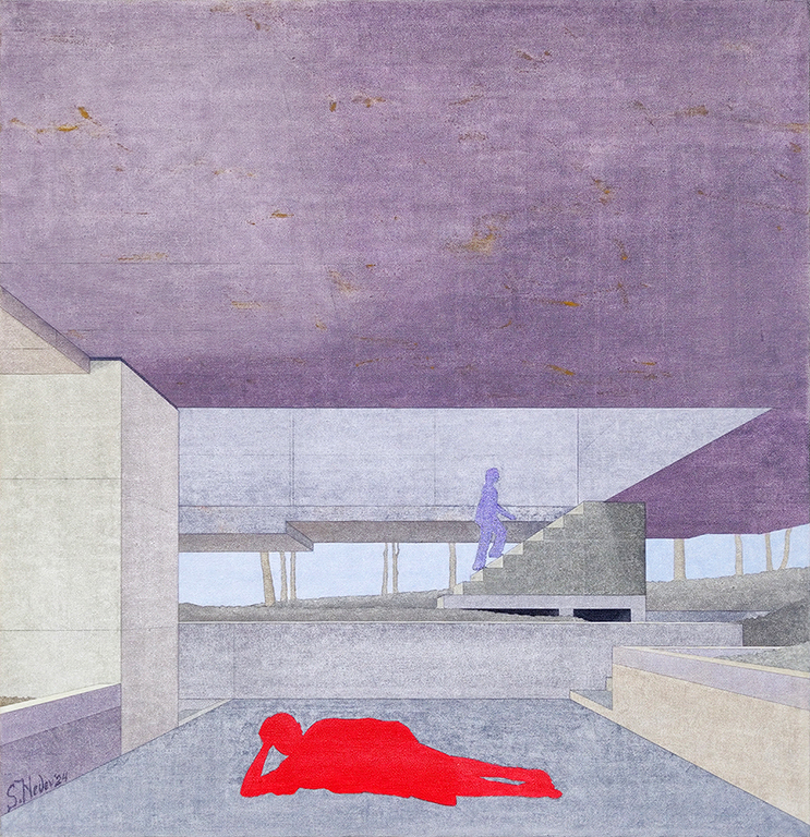 <p>Така всяко платно се превръща в място, където вътрешното и външното, реалното и въображаемото, личното и колективното се срещат. Мария Василева, 2025</p>