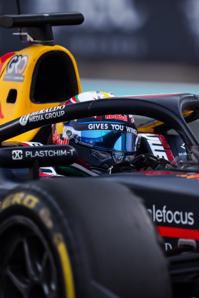 Никола Цолов по време на свободната тренировка преди Гран при1