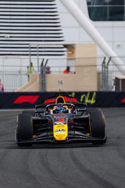 Никола Цолов по време на свободната тренировка преди Гран при1