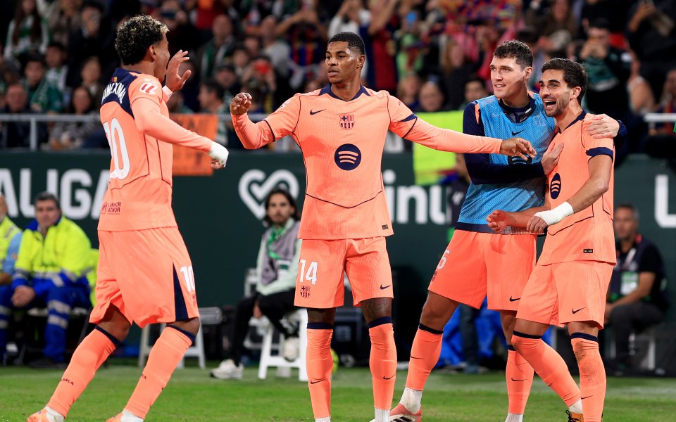 Реал Бетис - Барселона 3:5 / Ла Лига, 15-и кръг, 06.12.2025 г.