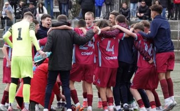 Септември победи лидера Лудогорец след обрат, талант изригна с гол и изработена дузпа