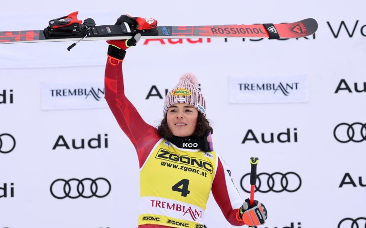Юлия Шайб с втори успех през сезона, триумфира в гигантския слалом в Мон Тремблан