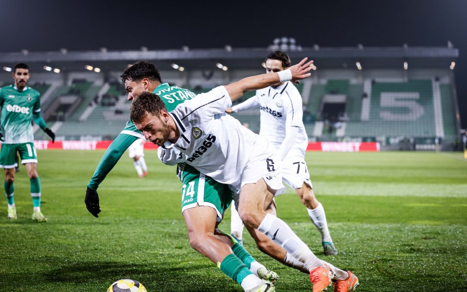 Славия отмъкна точка от Лудогорец на „Хювефарма Арена“