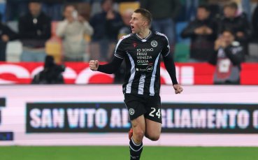 Якуб Пьотровски с първи гол за Удинезе