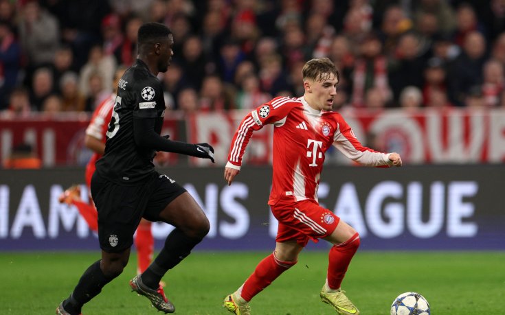 НА ЖИВО: Байерн Мюнхен - Спортинг 0:1, автогол на Кимих