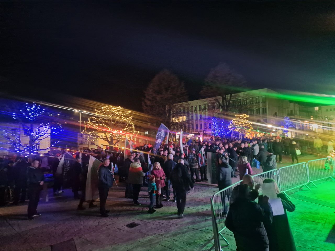 <p>Контрапротести в подкрепа на кабинета "Желязков".</p>