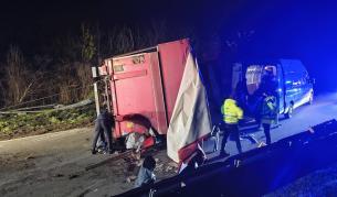 Тир се преобърна на Прохода на Републиката