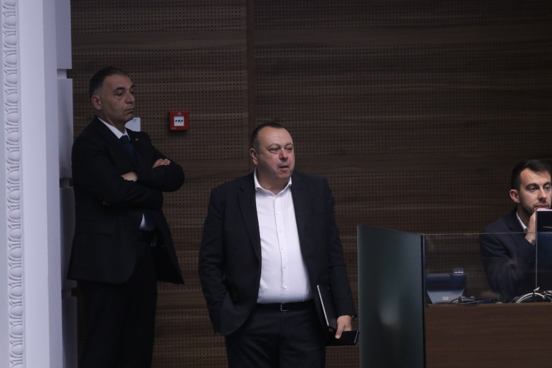 <p>Гласуването на вота на недоверие срещу кабинета "Желязков".</p>