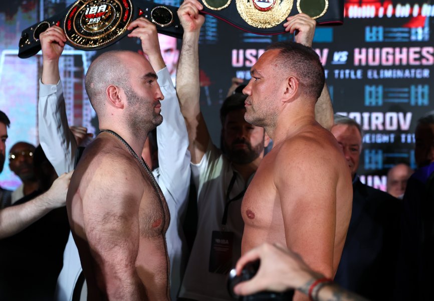 Официалният кантар преди битката между Кубрат Пулев и Мурат Гасиев1