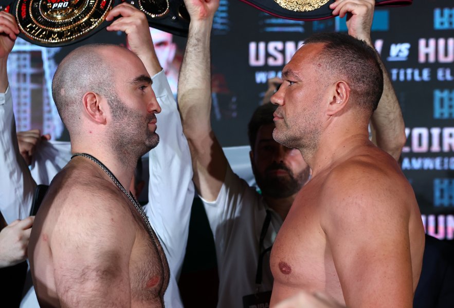 Официалният кантар преди битката между Кубрат Пулев и Мурат Гасиев1