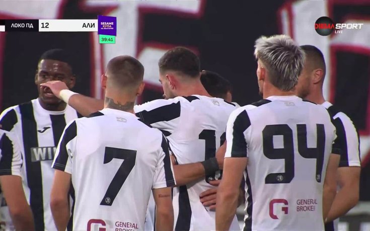 Ефе Али направи преднината на Локомотив Пловдив класическа още преди почивката (видео)