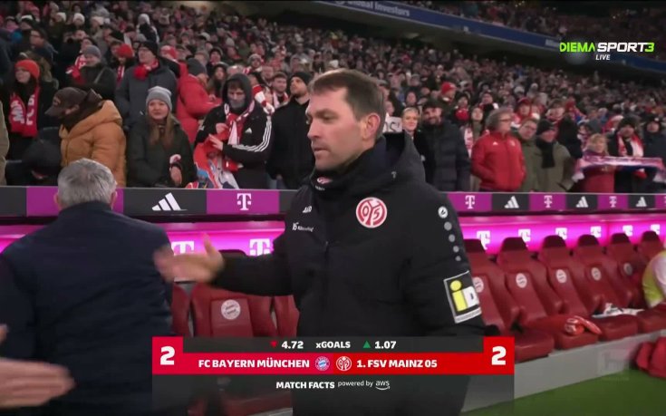 Байерн Мюнхен - Майнц 05 2:2 /репортаж/