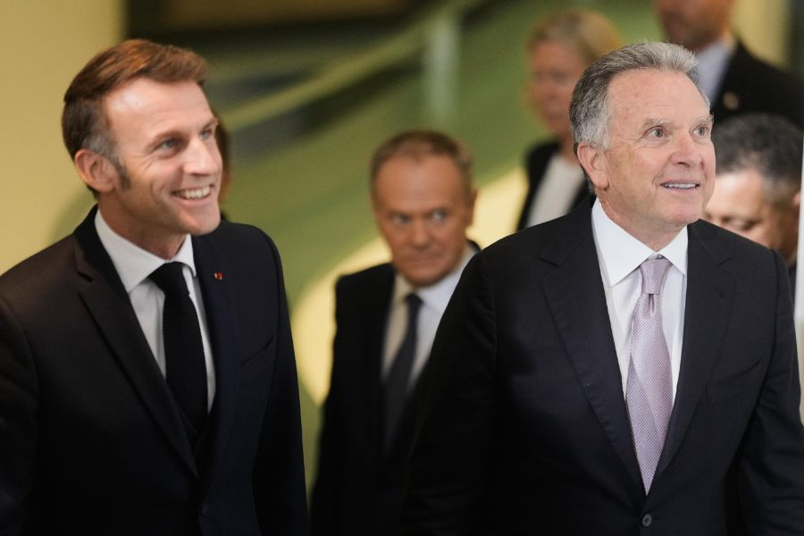 <p>В Берлин обсъждат мирното споразумение за Украйна.</p>