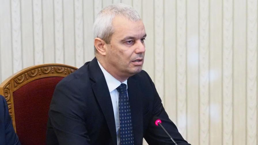 Костадинов: Колкото по-бързо дойдат изборите, толкова по-добре
