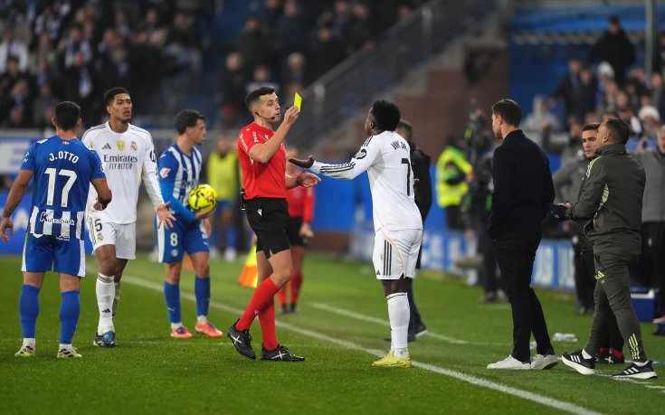 Съдийската комисия защити решенията на съдиите при инцидента с Винисиус срещу Алавес