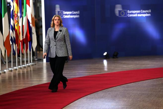 Латвийският министър-председател Евика Силина