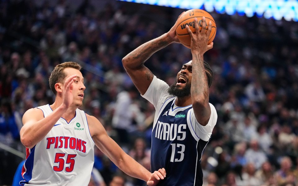 Далас Маверикс - Детройт Пистънс 116:114 точки (след продължение) / НБА, редовен сезон, 19.12.2025 г.