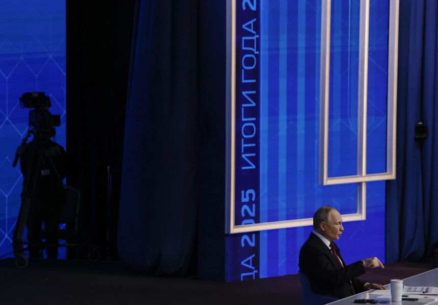 <p>Ежегодната голяма пресконференция на Путин</p>