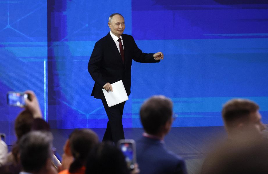 <p>Ежегодната голяма пресконференция на Путин</p>