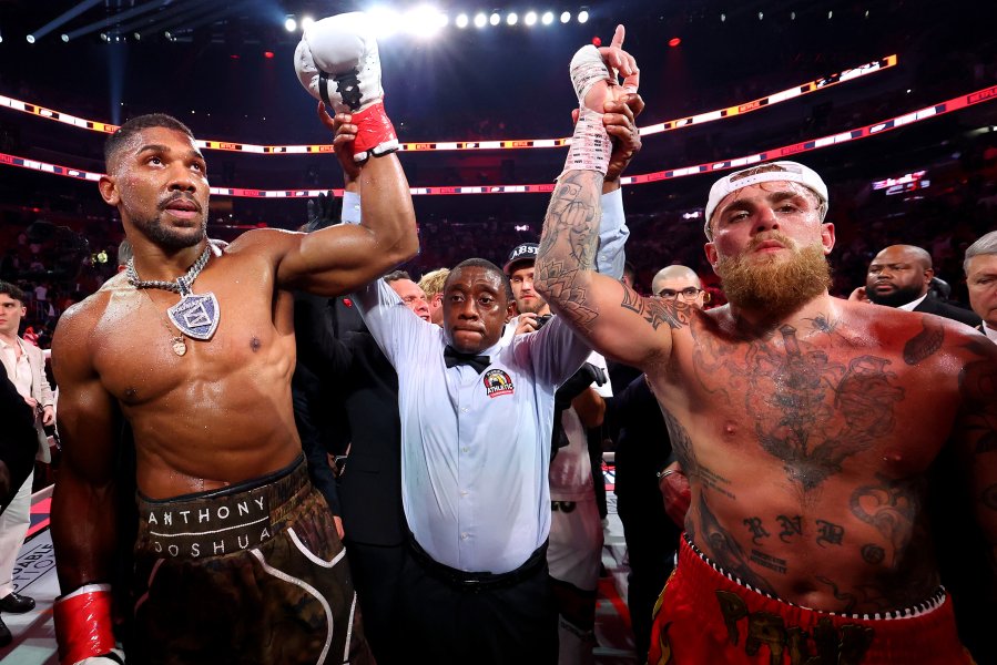 Джейк Пол срещу Антъни Джошуа в Маями1