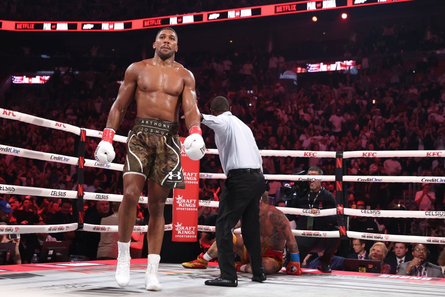 Джейк Пол срещу Антъни Джошуа в Маями1