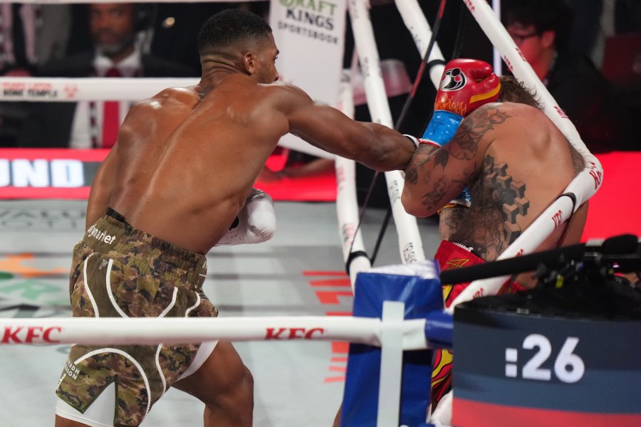 Джейк Пол срещу Антъни Джошуа в Маями1