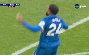 Рийс Джеймс намали изоставането на Челси с фамозно изпълнение