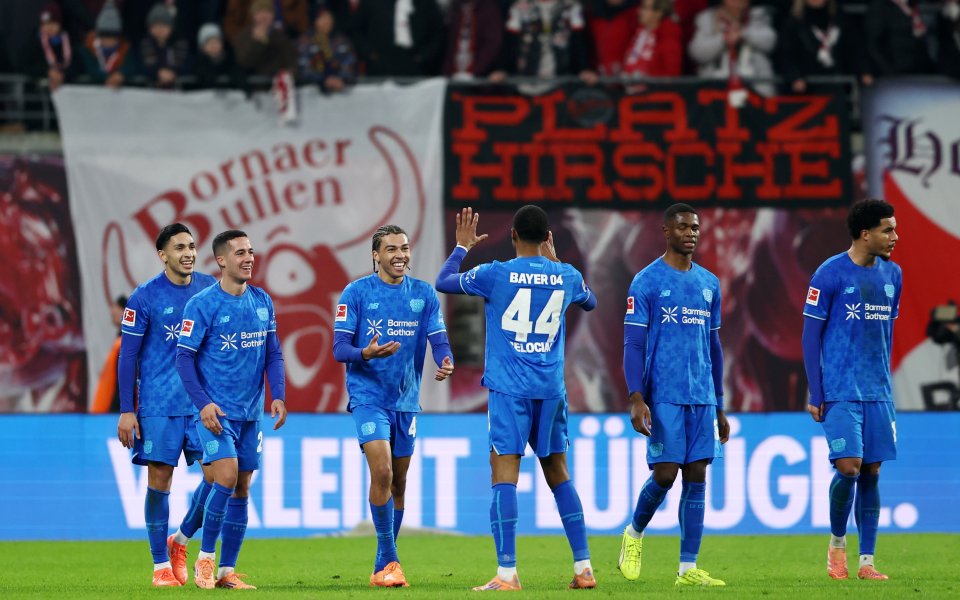 Байер обърна РБ Лайпциг и се изкачи в топ 3