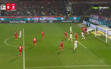 Майкъл Олисе удвои аванса на Байерн срещу Хайденхайм