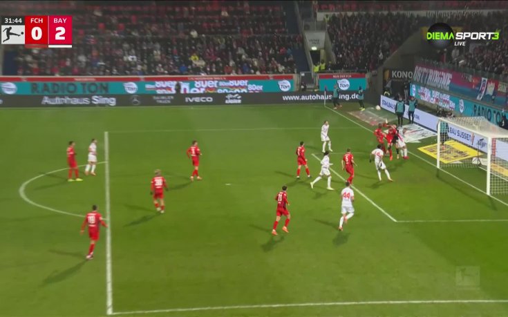 Майкъл Олисе удвои аванса на Байерн срещу Хайденхайм