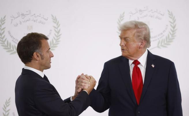 Тръмп се похвали с натиск над Макрон
