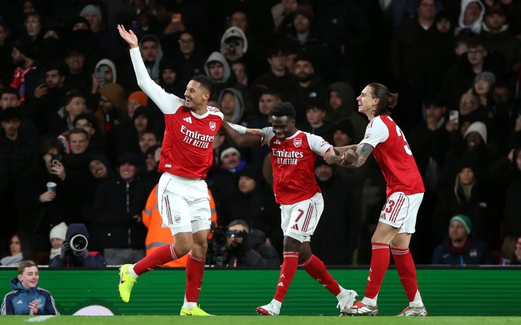 НА ЖИВО: Арсенал 1:1 Кристъл Палас, Гехи попари домакините в добавеното време