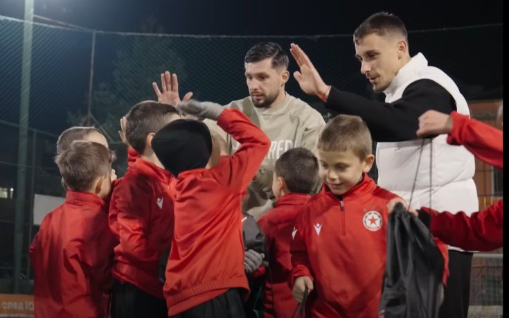 ЦСКА зарадва най-малките си футболисти