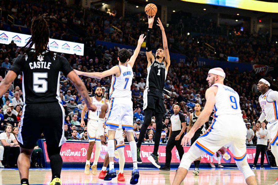 Оклахома Сити Тъндър Сан Антонио Спърс1