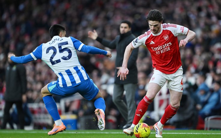 НА ЖИВО: Арсенал 0:0 Брайтън, ранен натиск на 