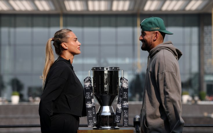 Дългоочакваният ден настъпи: Сабаленка и Кирьос излизат в Битка на половете