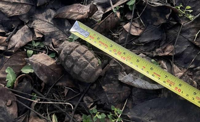 Унищожиха ръчна граната, открита в Плевен