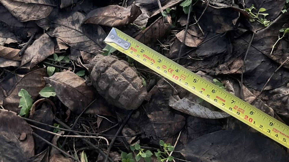 Унищожиха ръчна граната, открита в Плевен