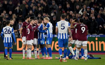 Уест Хем и Брайтън не се победиха в драматично голово шоу, Евертън надделя над Нотингам