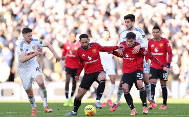 Лийдс и Ман Юнайтед не се победиха в здрава битка, Груев записа 80 минути