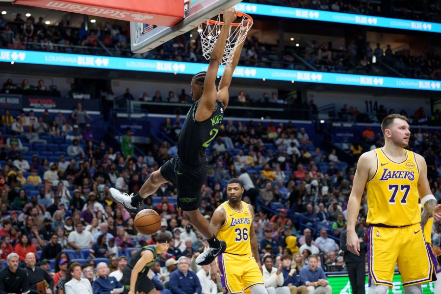 Ню Орлиънс Пеликанс Лос Анджелис Лейкърс1