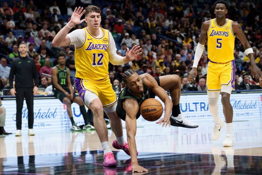 Ню Орлиънс Пеликанс Лос Анджелис Лейкърс1